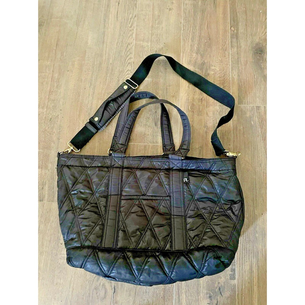 Mammy Roo Diaper‎ Handbag Crossbody Shoulder Bag Black Many Pockets